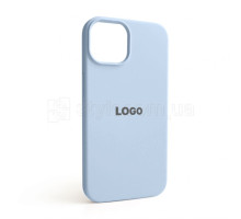 Чохол Full Silicone Case для Apple iPhone 14 sky blue (58)