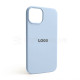 Чохол Full Silicone Case для Apple iPhone 14 sky blue (58)