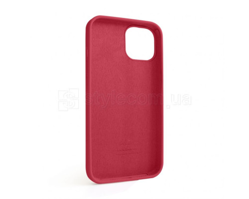 Чохол Full Silicone Case для Apple iPhone 14 rose red (37)