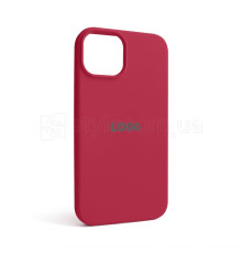 Чохол Full Silicone Case для Apple iPhone 14 pomegranate (59)