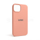 Чохол Full Silicone Case для Apple iPhone 14 grapefruit (61)