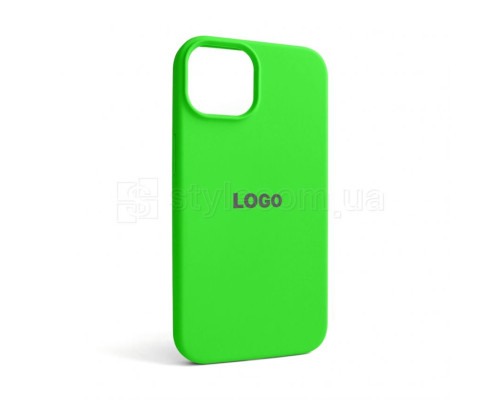 Чохол Full Silicone Case для Apple iPhone 14 shiny green (40)