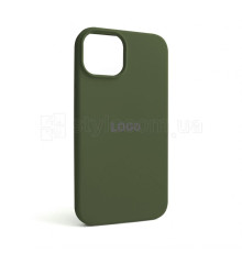 Чохол Full Silicone Case для Apple iPhone 14 army green (45)