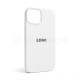 Чохол Full Silicone Case для Apple iPhone 14 white (09)