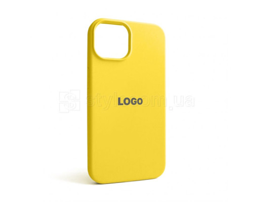 Чохол Full Silicone Case для Apple iPhone 14 canary yellow (50)