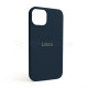 Чохол Full Silicone Case для Apple iPhone 14 deep navy (68)