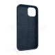 Чохол Full Silicone Case для Apple iPhone 14 deep navy (68)