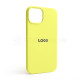 Чохол Full Silicone Case для Apple iPhone 14 flash lime (41)