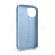 Чохол Full Silicone Case для Apple iPhone 14 light blue (05)