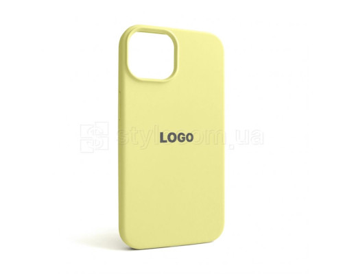 Чохол Full Silicone Case для Apple iPhone 14 mellow yellow (51)