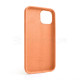 Чохол Full Silicone Case для Apple iPhone 14 papaya (49)