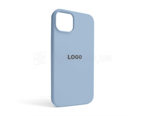 Чохол Full Silicone Case для Apple iPhone 14 Plus light blue (05)