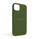 Чохол Full Silicone Case для Apple iPhone 14 Plus army green (45) TPS-2710000247043 2710000247043