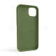 Чохол Full Silicone Case для Apple iPhone 14 Plus army green (45) TPS-2710000247043 2710000247043