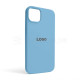 Чохол Full Silicone Case для Apple iPhone 14 Plus cornflower (53)