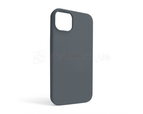 Чохол Full Silicone Case для Apple iPhone 14 Plus dark grey (15)