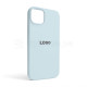 Чохол Full Silicone Case для Apple iPhone 14 Plus sky blue (58)