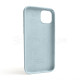 Чохол Full Silicone Case для Apple iPhone 14 Plus sky blue (58)