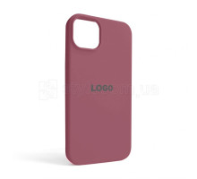 Чохол Full Silicone Case для Apple iPhone 14 Plus maroon (42)