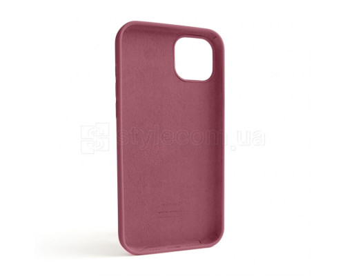 Чохол Full Silicone Case для Apple iPhone 14 Plus maroon (42)