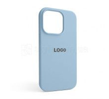 Чохол Full Silicone Case для Apple iPhone 14 Pro light blue (05)