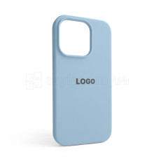 Чохол Full Silicone Case для Apple iPhone 14 Pro light blue (05)