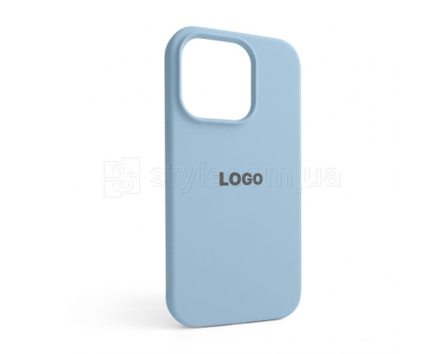 Чохол Full Silicone Case для Apple iPhone 14 Pro light blue (05)