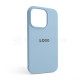 Чохол Full Silicone Case для Apple iPhone 14 Pro light blue (05)