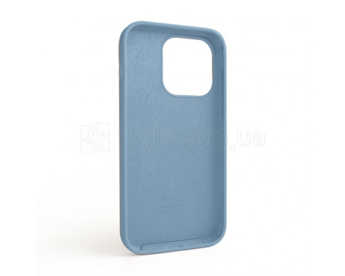 Чохол Full Silicone Case для Apple iPhone 14 Pro light blue (05)