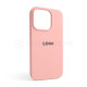 Чохол Full Silicone Case для Apple iPhone 14 Pro light pink (12)