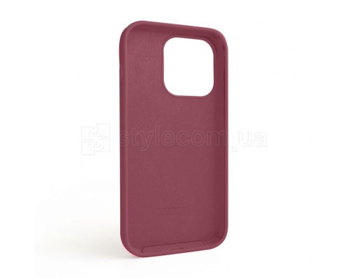 Чохол Full Silicone Case для Apple iPhone 14 Pro maroon (42)