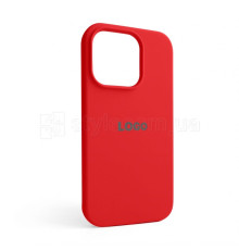 Чохол Full Silicone Case для Apple iPhone 14 Pro red (14)