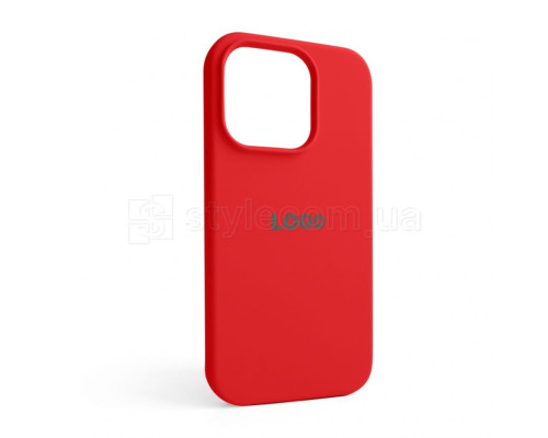 Чохол Full Silicone Case для Apple iPhone 14 Pro red (14)