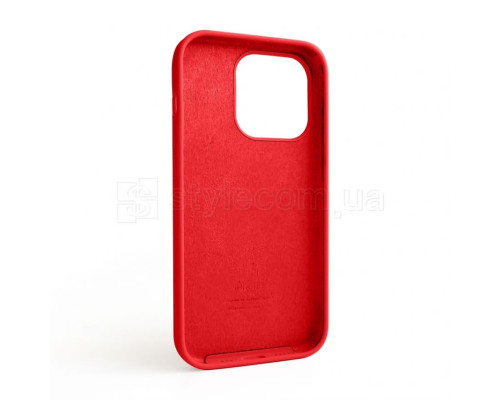 Чохол Full Silicone Case для Apple iPhone 14 Pro red (14)