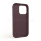 Чохол Full Silicone Case для Apple iPhone 14 Pro plum (57)