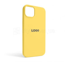 Чохол Full Silicone Case для Apple iPhone 14 Plus yellow (04)