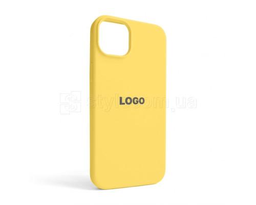 Чохол Full Silicone Case для Apple iPhone 14 Plus yellow (04)