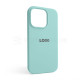 Чохол Full Silicone Case для Apple iPhone 14 Pro sea blue (21)