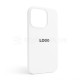 Чохол Full Silicone Case для Apple iPhone 14 Pro white (09)