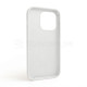 Чохол Full Silicone Case для Apple iPhone 14 Pro white (09)