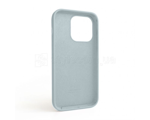 Чохол Full Silicone Case для Apple iPhone 14 Pro sky blue (58)