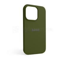 Чохол Full Silicone Case для Apple iPhone 14 Pro forest green (63)