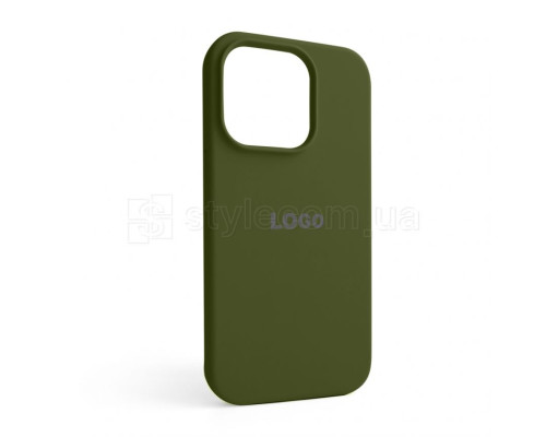 Чохол Full Silicone Case для Apple iPhone 14 Pro forest green (63)