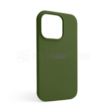 Чохол Full Silicone Case для Apple iPhone 14 Pro army green (45)