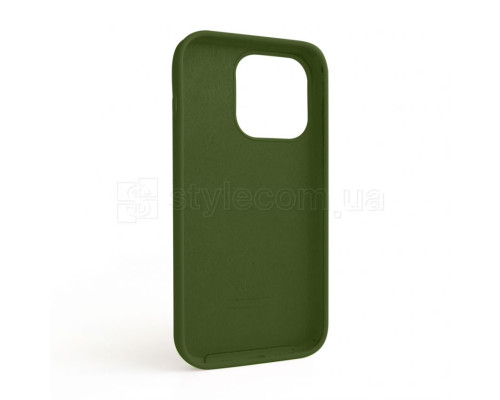 Чохол Full Silicone Case для Apple iPhone 14 Pro army green (45)