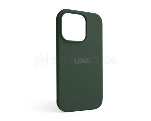 Чохол Full Silicone Case для Apple iPhone 14 Pro atrovirens green (54)