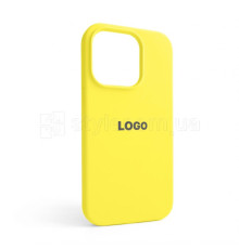 Чохол Full Silicone Case для Apple iPhone 14 Pro canary yellow (50)