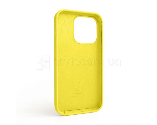 Чохол Full Silicone Case для Apple iPhone 14 Pro canary yellow (50)