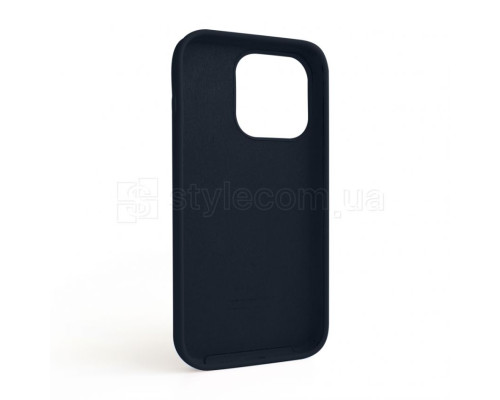 Чохол Full Silicone Case для Apple iPhone 14 Pro dark blue (08)