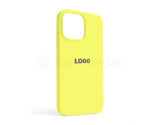 Чохол Full Silicone Case для Apple iPhone 14 Pro Max flash lime (41)